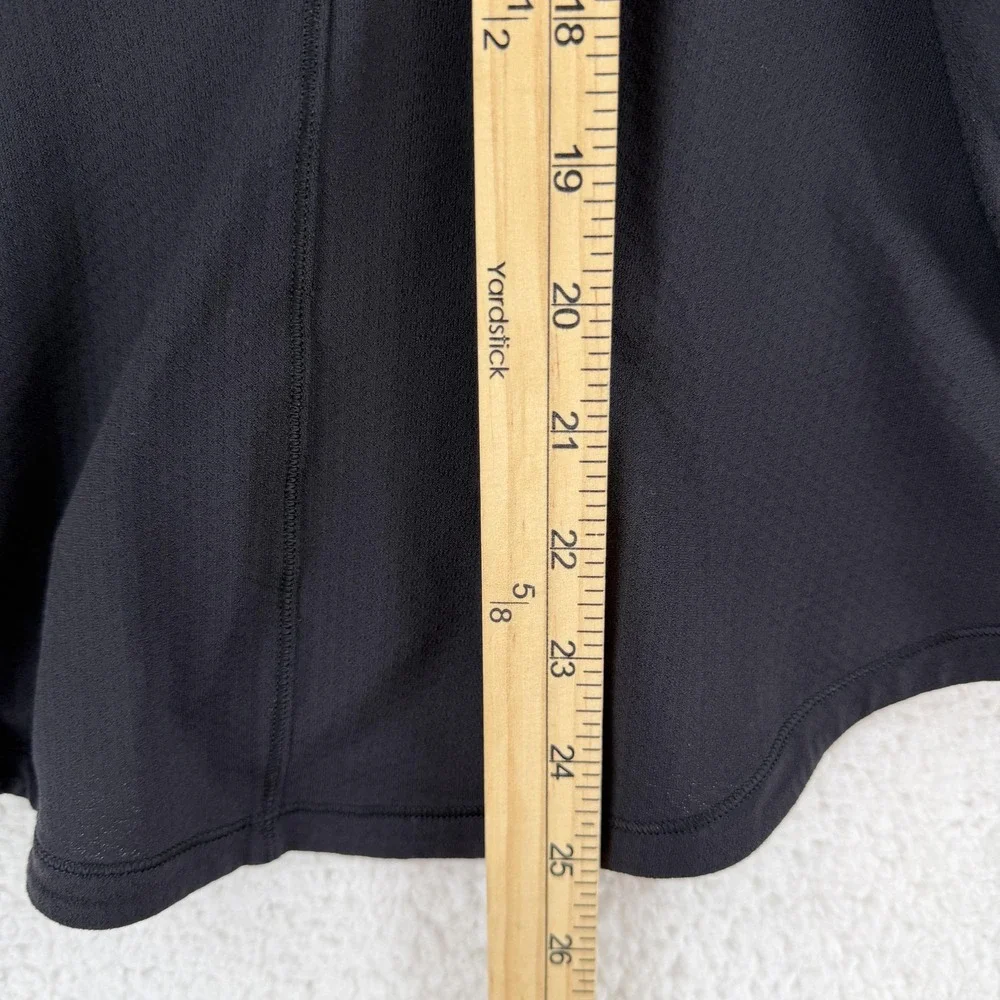 Lululemon Tank Top Womens‎ Medium Black Built In Bra Strappy Back Yoga Athletic
